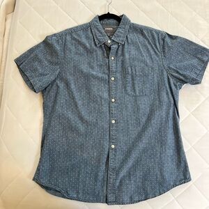 Bonobos Men’s short sleeve button down - Slim Fit XL